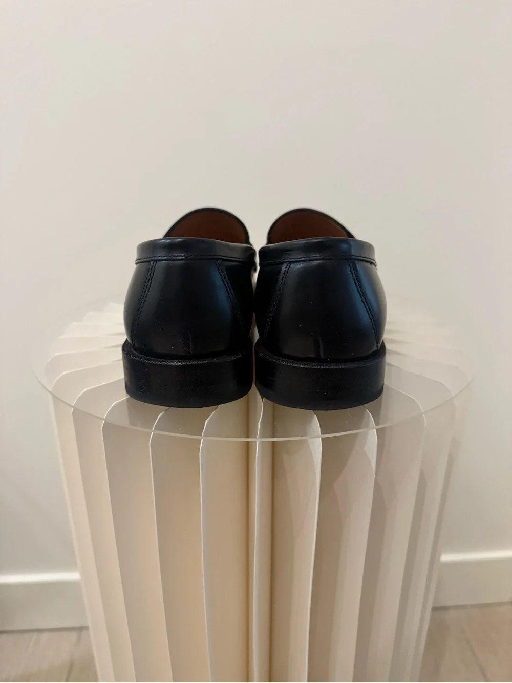 Banana Republic Black Leather Women's Penny Loafers